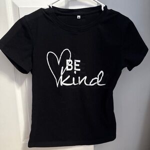 Black 'Be Kind' T-Shirt